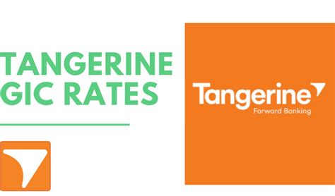 tangerine rates gic